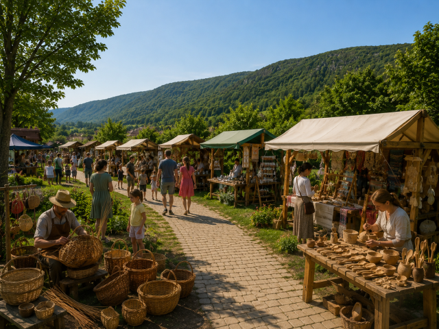 13) Rozvoj remesiel a predaj regionálnych výrobkov – REMESELNÍCKY DOM